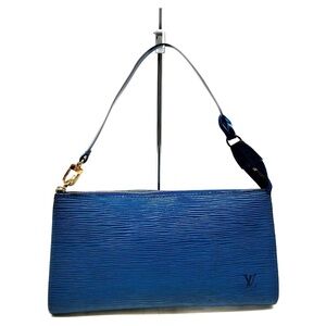 Louis Vuitton Pochette Epi Blue